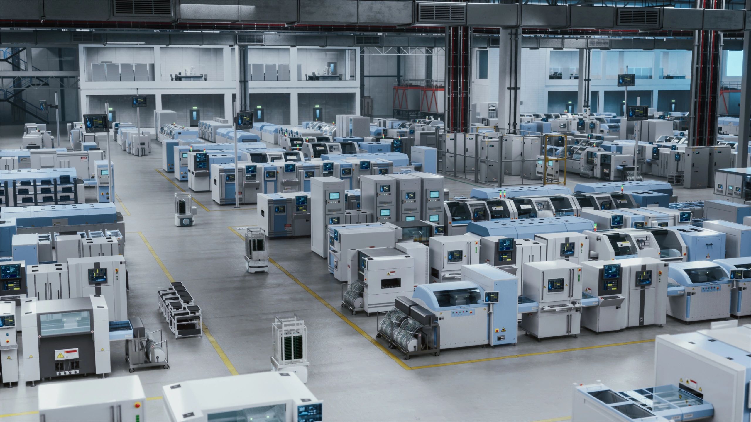 Modern manufacturing facility representing EU production capability